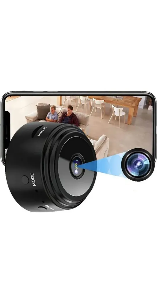 Mini Magnetic Wireless Wi-Fi Home Security Camera - 1080P HD Night Vision with Motion Detection